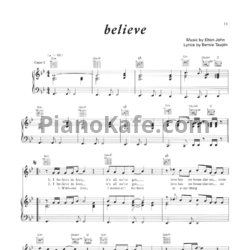 Ноты Elton John - Made in England (Книга нот) - предпросмотр