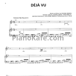 Ноты Beyonce - B'day (Книга нот) - предпросмотр