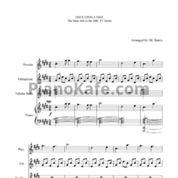 Ноты Mark Isham - Once upon a time (Main title theme) - предпросмотр