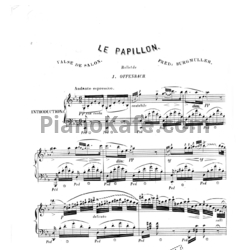 Ноты Фридрих Бургмюллер - Салонный вальс - предпросмотр