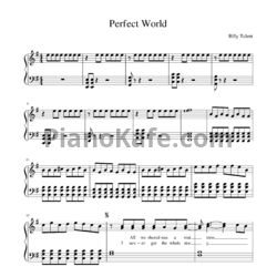 Ноты Billy Talent - Perfect world