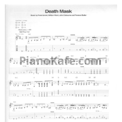 Ноты Black Sabbath - Death mask (Guitar tabs) - предпросмотр