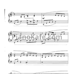 Ноты Yiruma - Deep - предпросмотр