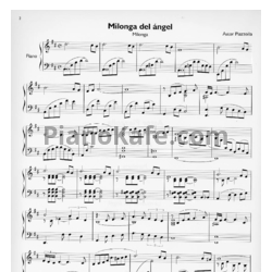 Ноты Astor Piazzolla - Angel (Сборник: три танго) - предпросмотр