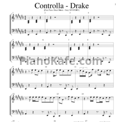 Ноты Drake feat. Popcaan - Controlla - предпросмотр