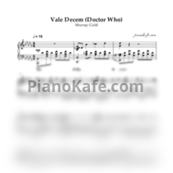 Ноты Murray Gold - Vale Decem