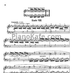 Ноты Альберт Лешгорн - Этюд (Соч. 169, №8) - предпросмотр