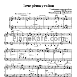 Ноты Г. Сасько - Украинские народные песни в записях П. Г. Тычины - предпросмотр