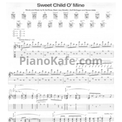 Ноты Guns N' Roses - Sweet child O' Mine