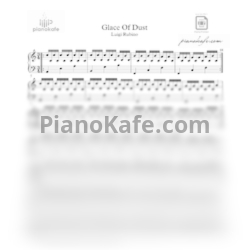 Ноты Luigi Rubino - Glace of dust - предпросмотр