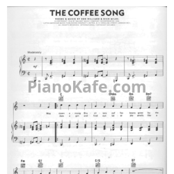 Ноты Frank Sinatra - The coffee song - предпросмотр