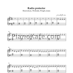 Ноты 65daysofstatic - Radio protector