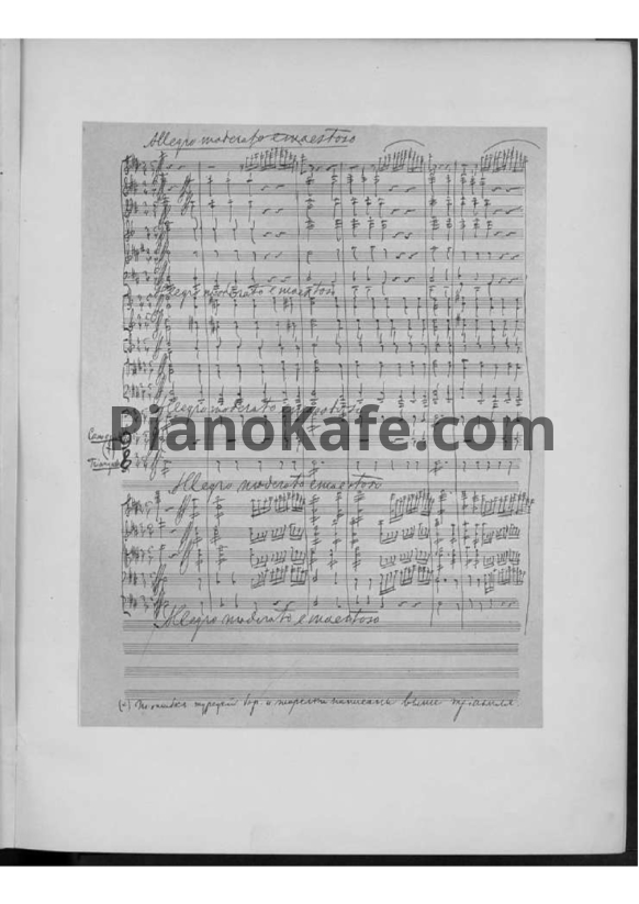 Ноты П. Чайковский - Опера "Воевода" (Op. 3) - PianoKafe.com