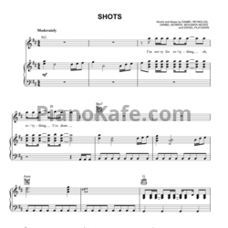 Ноты Imagine Dragons - Shot (Версия 2) - предпросмотр