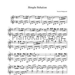 Ноты Pamela Wedgwood - Simple solution - предпросмотр