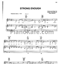 Ноты Cher - Strong Enough