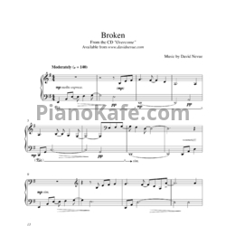 Ноты David Nevue - Broken - предпросмотр
