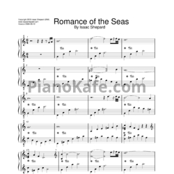 Ноты Isaac Shepard - Romance of the Seas - предпросмотр