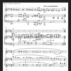 Ноты Рихард Вагнер - Тема Веры и Грааля из оперы "Парсифаль" - предпросмотр