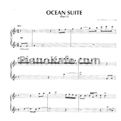 Ноты Steven Halpern - Ocean suite (Part l) - предпросмотр