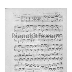 Ноты Карл Черни - Аллегро в галопе (Op. 267) - предпросмотр