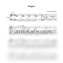 Ноты Denis Stelmakh - Forgive - предпросмотр