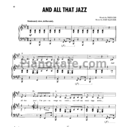 Ноты John Kander - Chicago (Книга нот) - предпросмотр