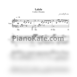Ноты Carla's Dreams - Lalele (Piano cover) - предпросмотр