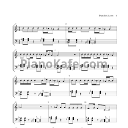 Ноты One Direction - Rock me - предпросмотр