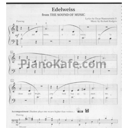 Ноты Richard Rodgers - Edelweiss (for begginers) - предпросмотр