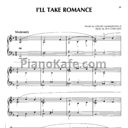 Ноты Ben Oakland - I'll take romance - предпросмотр
