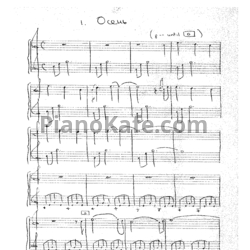 Ноты Фёдор Селиванов - Осень