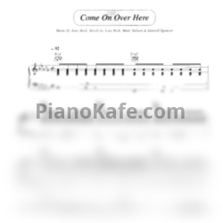 Ноты Toni Braxton - Come on over here - предпросмотр