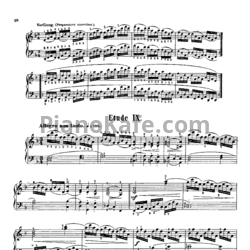 Ноты Альберт Лешгорн - Этюд (Соч. 169, №9) - предпросмотр