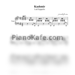 Ноты Led Zeppelin - Kashmir - предпросмотр