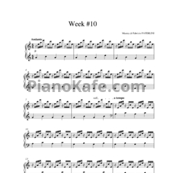 Ноты Fabrizio Paterlini - Week #10 - предпросмотр