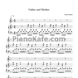 Ноты Yann Tiersen - Father & mother - предпросмотр