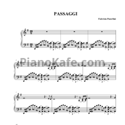 Ноты Fabrizio Paterlini - Passaggi - предпросмотр