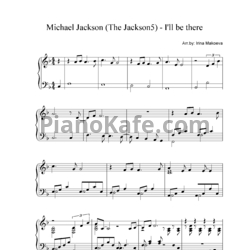 Ноты The Jackson 5 - I'll be there - предпросмотр