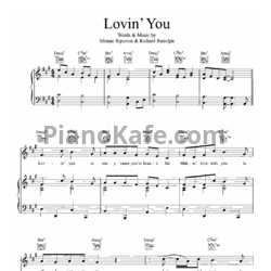 Ноты Minnie Riperton - Lovin' you