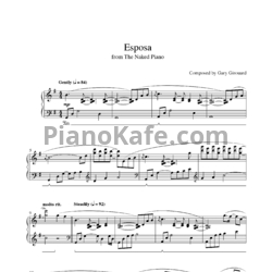 Ноты Gary Girouard - Esposa - предпросмотр