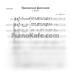 Ноты А. Шалов - Цыганская фантазия (Партитура для ОРНИ) - предпросмотр