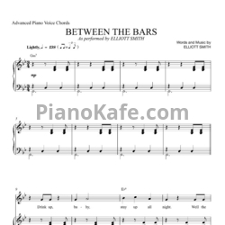 Ноты Elliott Smith - Between the bars - предпросмотр