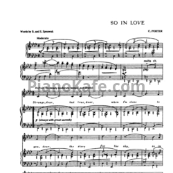 Ноты Lara Fabian feat. Mario Frangoulis - So in love - предпросмотр