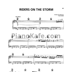 Ноты Fleetwood Mac - Riders on the storm