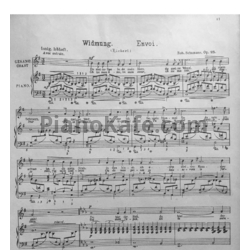 Ноты Р. Шуман - Посвящение (Op. 25)