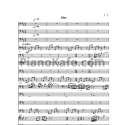 Ноты Apocalyptica - One