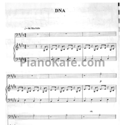 Ноты Ludovico Einaudi - DNA - предпросмотр