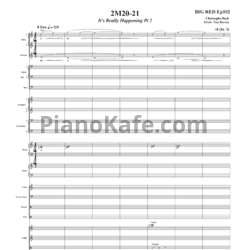 Ноты Christophe Beck - 2M20-21 (It's Really Happening Pt 2) (Партитура) - предпросмотр