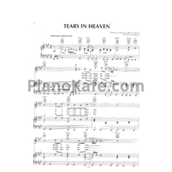 Ноты Eric Clapton - Tears in heaven - предпросмотр